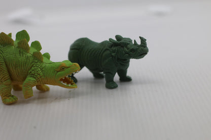 Jurassic World Camp Cretaceous Triceratops McDonald's Happy Meal Toy #8 Loose