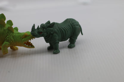 Jurassic World Camp Cretaceous Triceratops McDonald's Happy Meal Toy #8 Loose