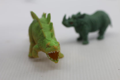 Jurassic World Camp Cretaceous Triceratops McDonald's Happy Meal Toy #8 Loose