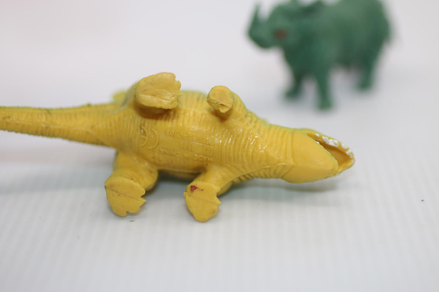 Jurassic World Camp Cretaceous Triceratops McDonald's Happy Meal Toy #8 Loose