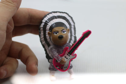 2021 Mc donald's Sing 2 Headbanging Ash Happy Meal Toy action figure w/ guitar