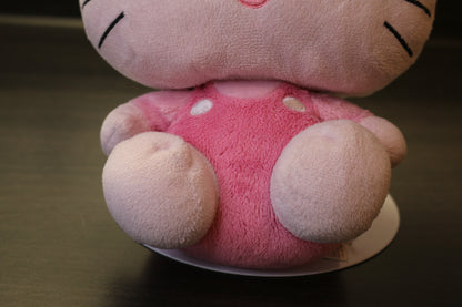 Peluche Hello Kitty Pink Rose 8" Plush No Ribbon