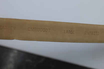 Kenneth Cole Genuine Leather Belt Tan Gold Buckle Large Men