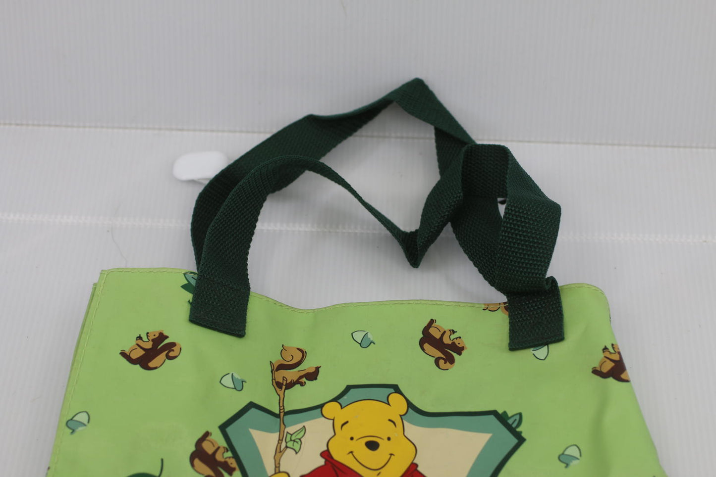 Winnie the Pooh Reusable Tote Bag Green Disney Pooh