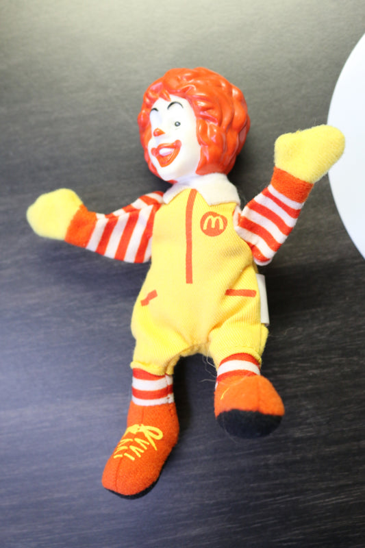 Mcdonald'S Happy Meal 2002 World Children'S Day Ronald Mcdonald Plush Toy Puppet