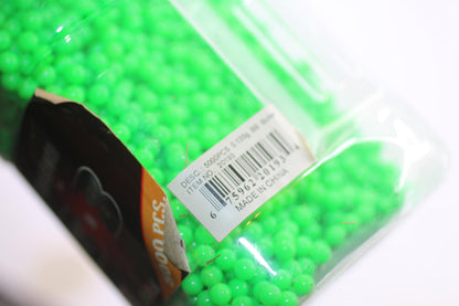 6mm Plastic Bal ls Refill – Green – Approx. 5000 pcs – Storage Jar