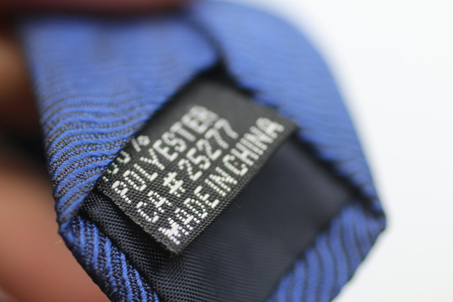 Yves Saint Laurent Blue Silk Tie MadeinFrance Classic Luxury