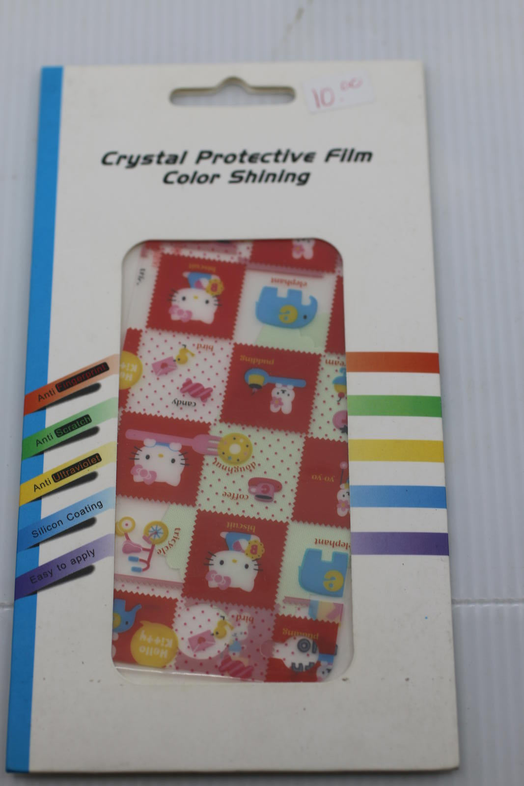 Color Shining Screen Protector for iPhone 4 / 4S – Cute Cartoon Style Design