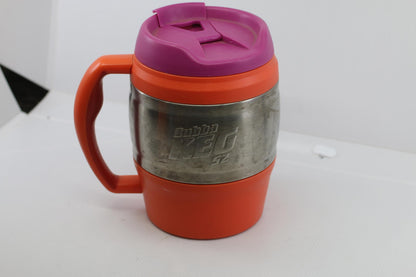 Bubba Keg 52 Oz Orange and Chrome Stainless Steel Insulated Travel Mug