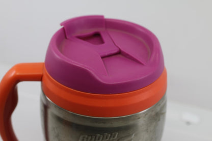 Bubba Keg 52 Oz Orange and Chrome Stainless Steel Insulated Travel Mug