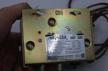 Vintage Jerrold Powermate 5000 Maximizer TV Antenna Preamplifier Model 5207/5287