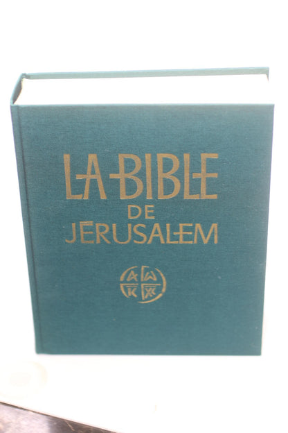La Bible de Jérusalem – Édition française –Reliure rigide avec étui Cerf / Fides