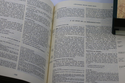La Bible de Jérusalem – Édition française –Reliure rigide avec étui Cerf / Fides