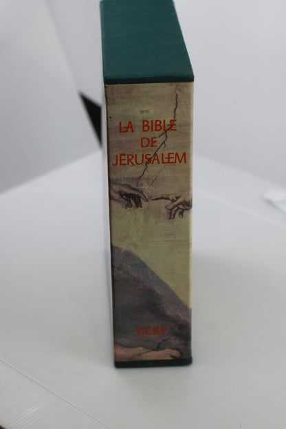 La Bible de Jérusalem – Édition française –Reliure rigide avec étui Cerf / Fides
