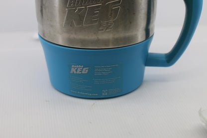 Bubba Keg 52 Oz Blue and Chrome Stainless Steel Insulated Travel Mug