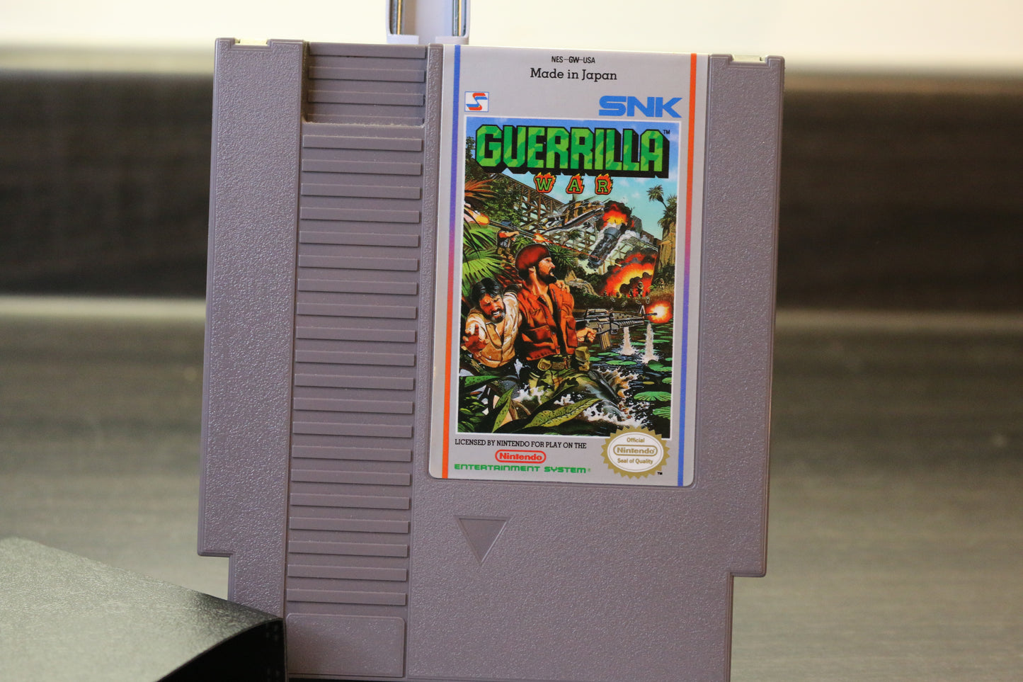 Guerrilla War Nintendo Nes Authentic Cart Tested Good Label