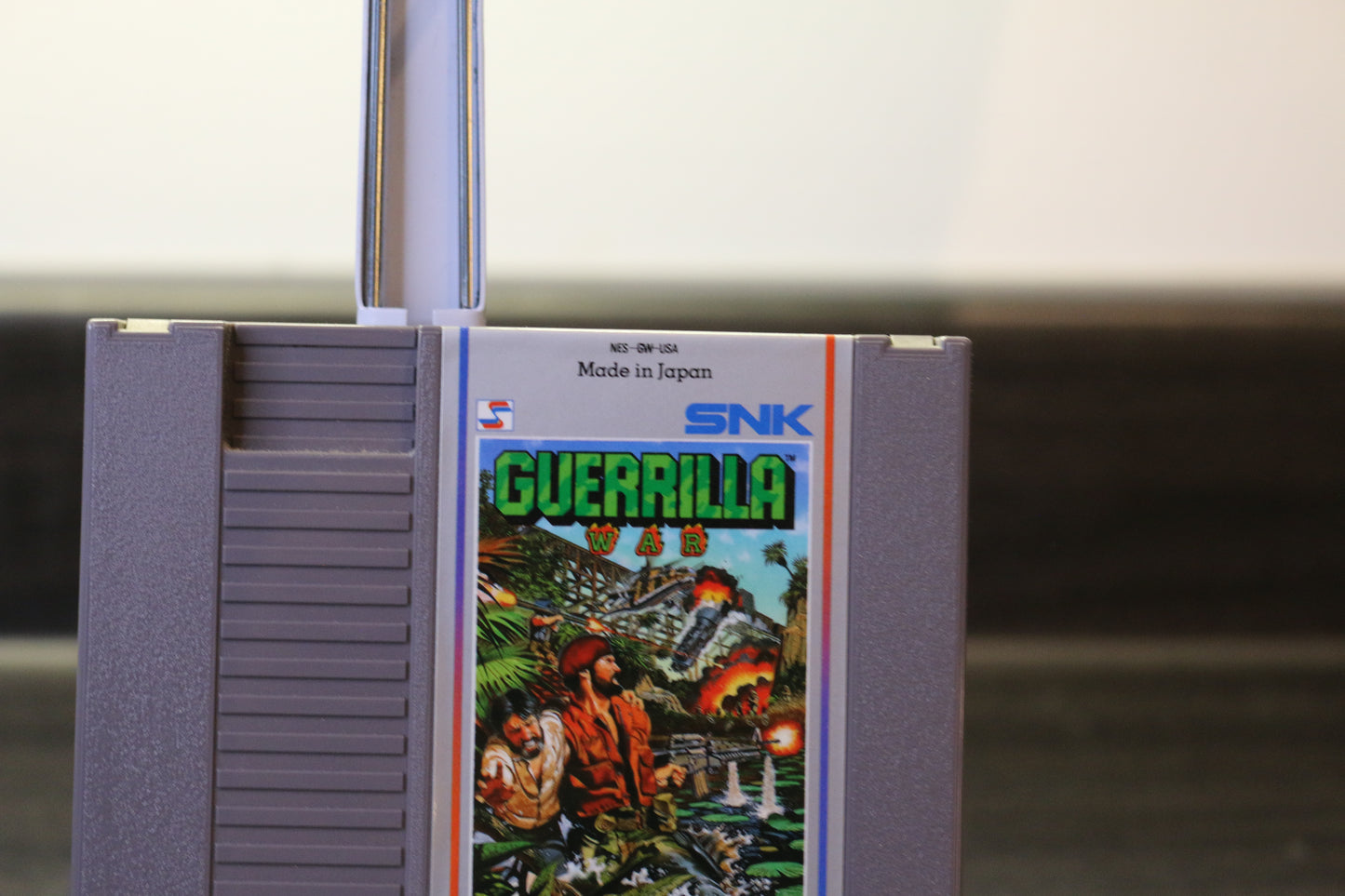 Guerrilla War Nintendo Nes Authentic Cart Tested Good Label