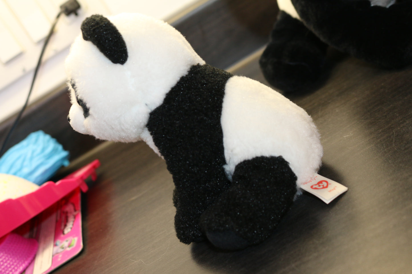 Ty Beanie Boos Ming Panda Plush Stuffed Animal 6" Glitter Eyes Baboo Toy