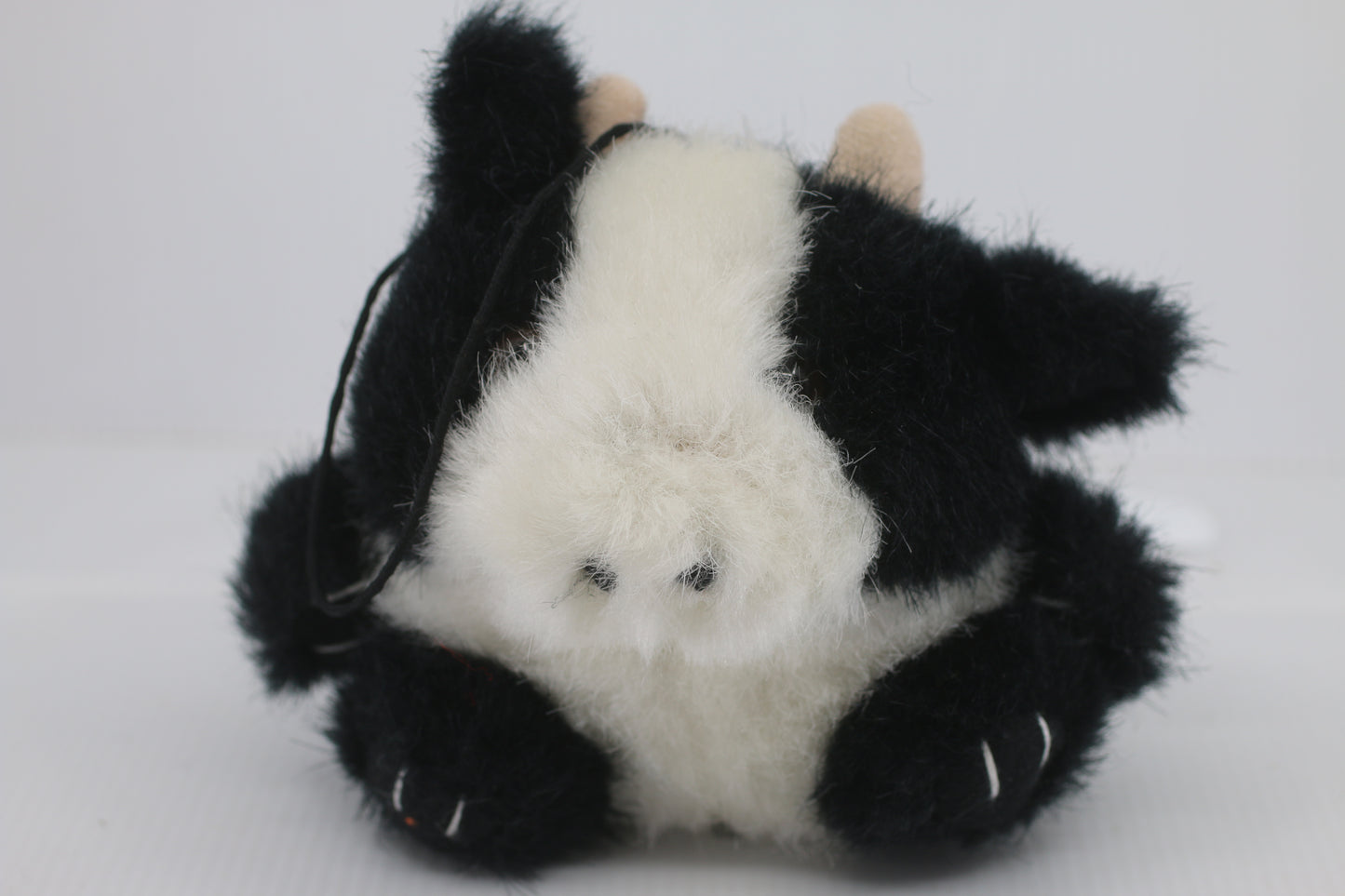Pre-owned Mini plush cow doll toy Dollarama Retired
