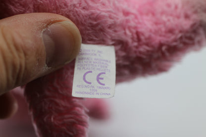 Ty Beanie Boos Razberry Monkey Pink Plush Stuffed Animal Toy 6” Rare Retired