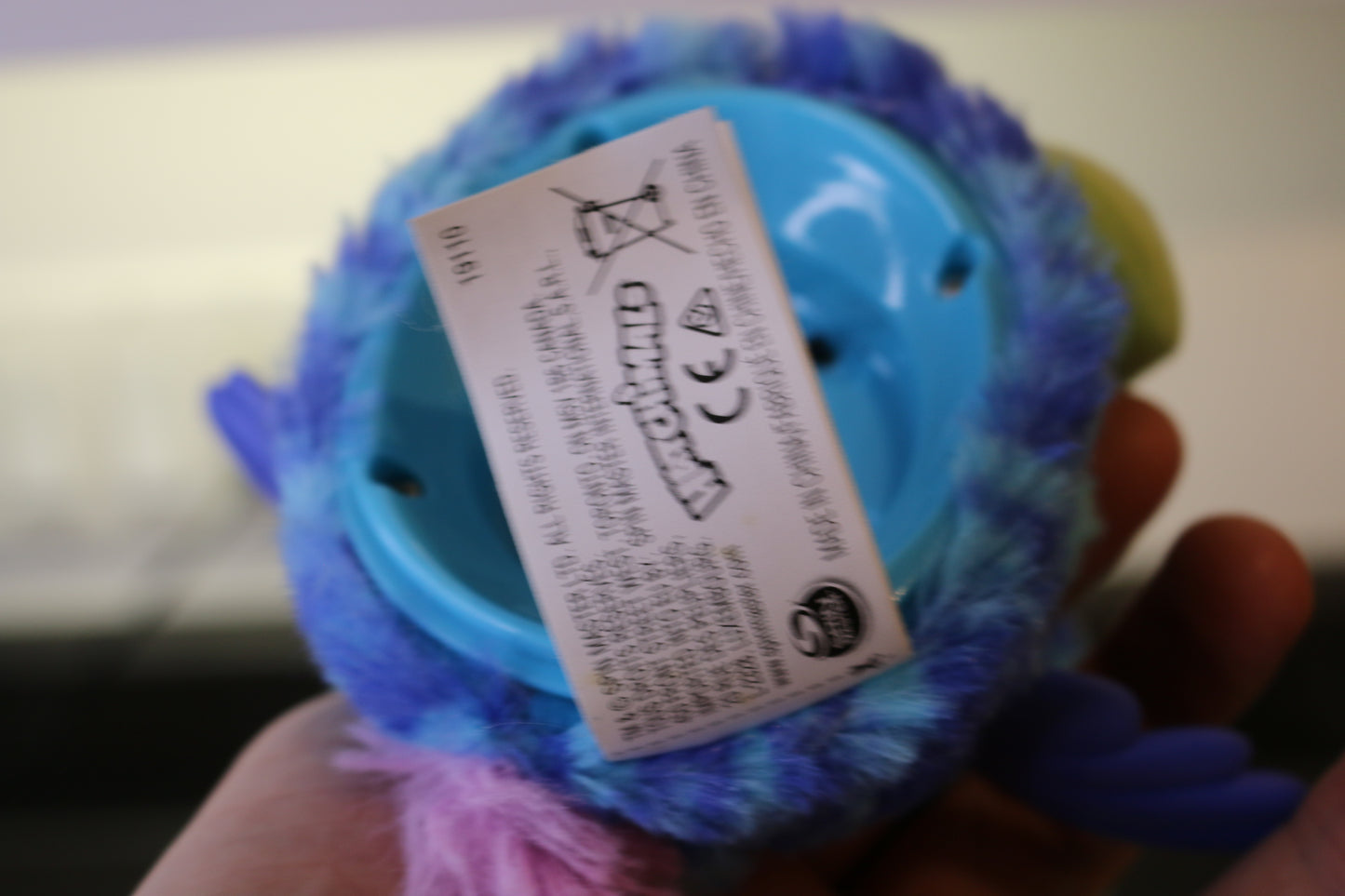 Hatchimals Interactive Creature Surprise Giraven Hatched Blue 6In