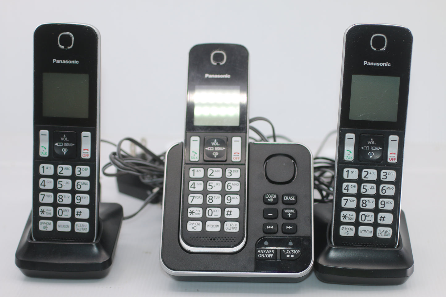 Panasonic model KX-TGD390C wireless Intertek 3 Phones