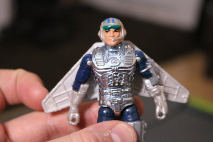 1987 Mattel Captain Power Major Hawk Masterson Action Figure