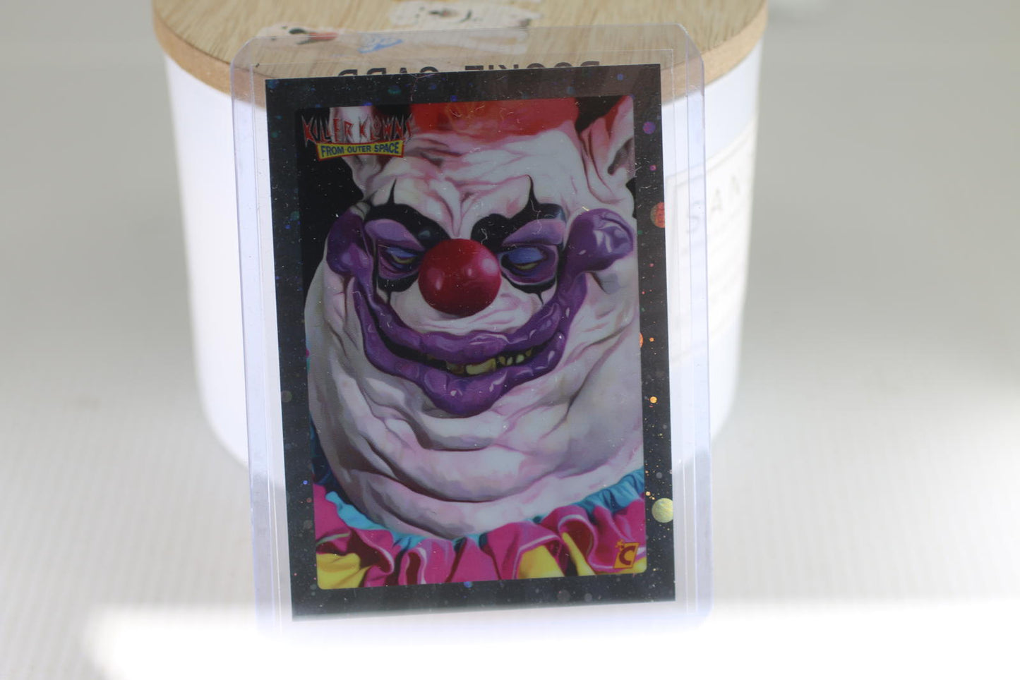 Killer Klowns from Outer Space Fatso Rookie Trading Card #3 silver foil