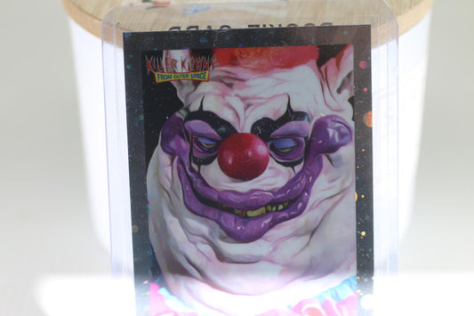 Killer Klowns from Outer Space Fatso Rookie Trading Card #3 silver foil