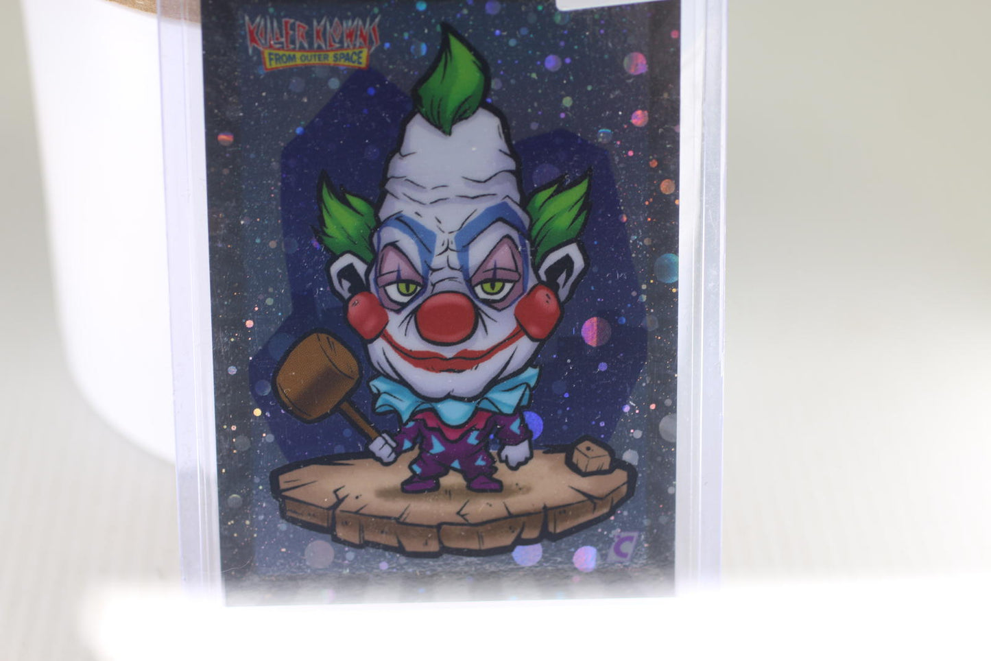 Killer Klowns From Outer Space Jumbo Trading Card #7 Holographic silver