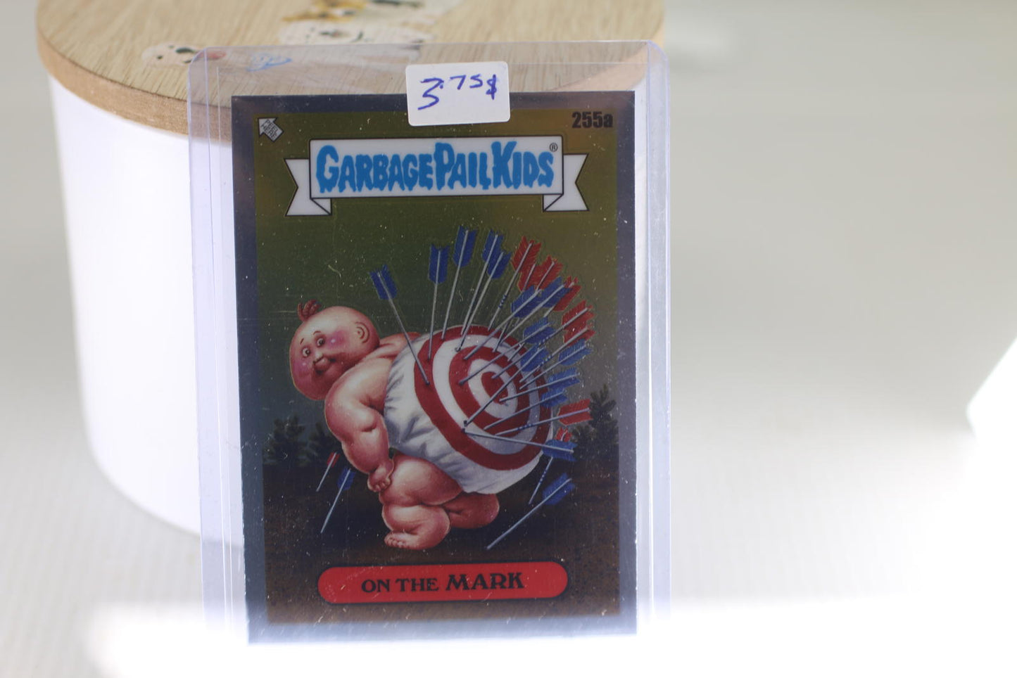 Garbage Pail Kids Trading Card - On The Mark #255a