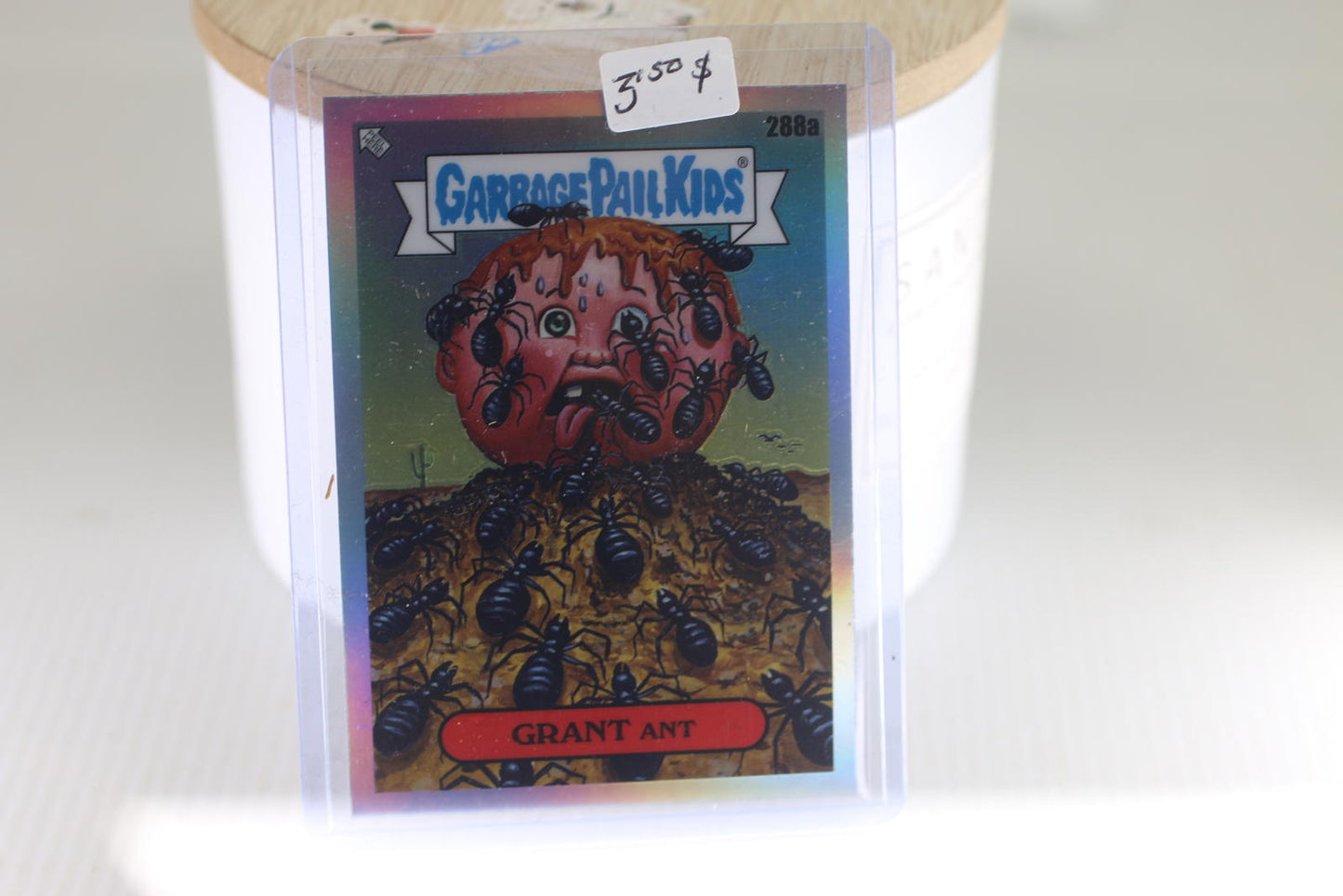 Garbage Pail Kids Trading Card - Grant Ant 288a Refractor