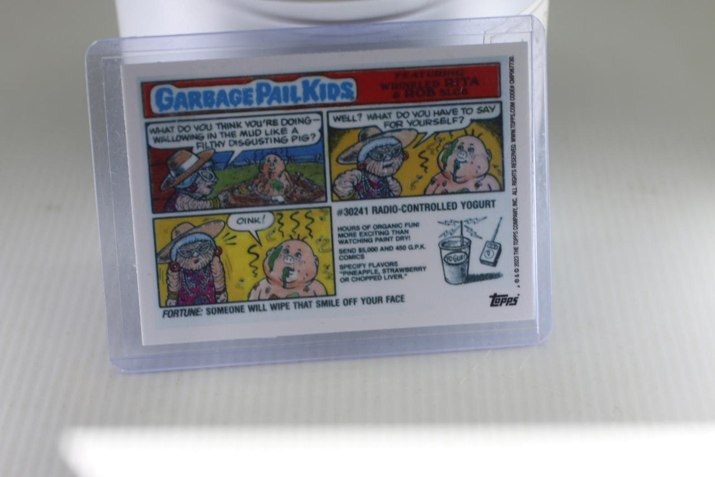 Garbage Pail Kids Pierced Pearl Holographic Trading Card 226a