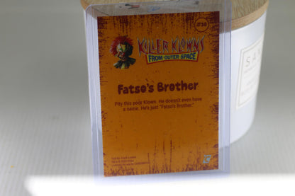 Killer Klowns From Outer Space Trading Card - Fatso's Brother #30 Holo foil