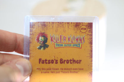 Killer Klowns From Outer Space Trading Card - Fatso's Brother #30 Holo foil