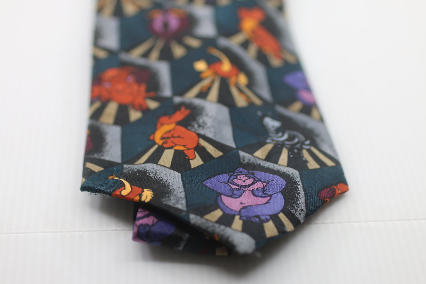 Novel ties The lion king disney gorilla zebra tie