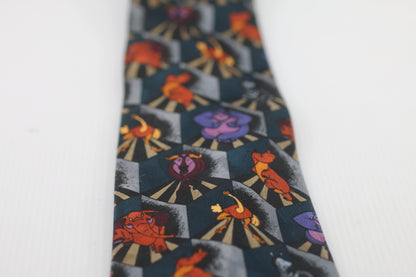 Novel ties The lion king disney gorilla zebra tie