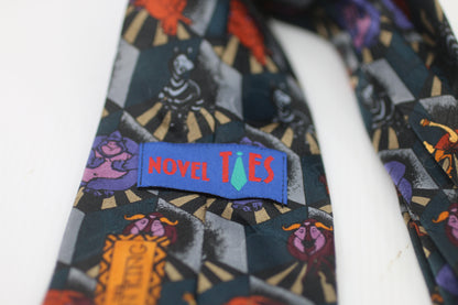 Novel ties The lion king disney gorilla zebra tie