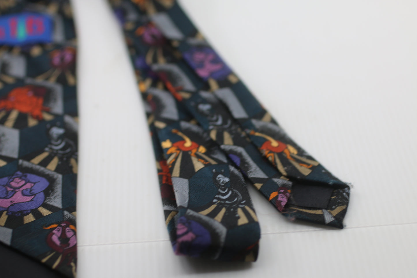 Novel ties The lion king disney gorilla zebra tie