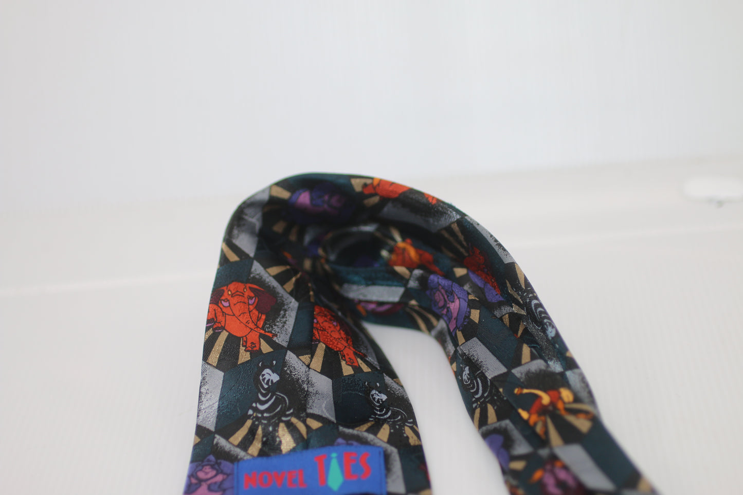 Novel ties The lion king disney gorilla zebra tie