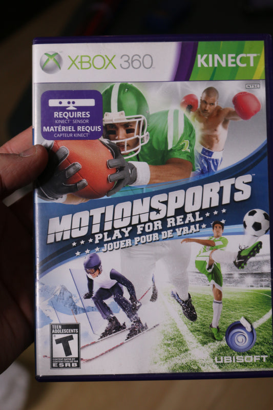 Motionsports: Play For Real For Kinect Xbox 360 Good Video Game Ubisoft