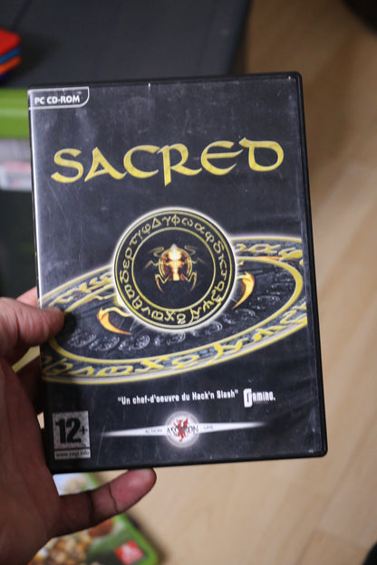 Sacred Pc Cd-Rom Edition Fr Video Game French Français In Box