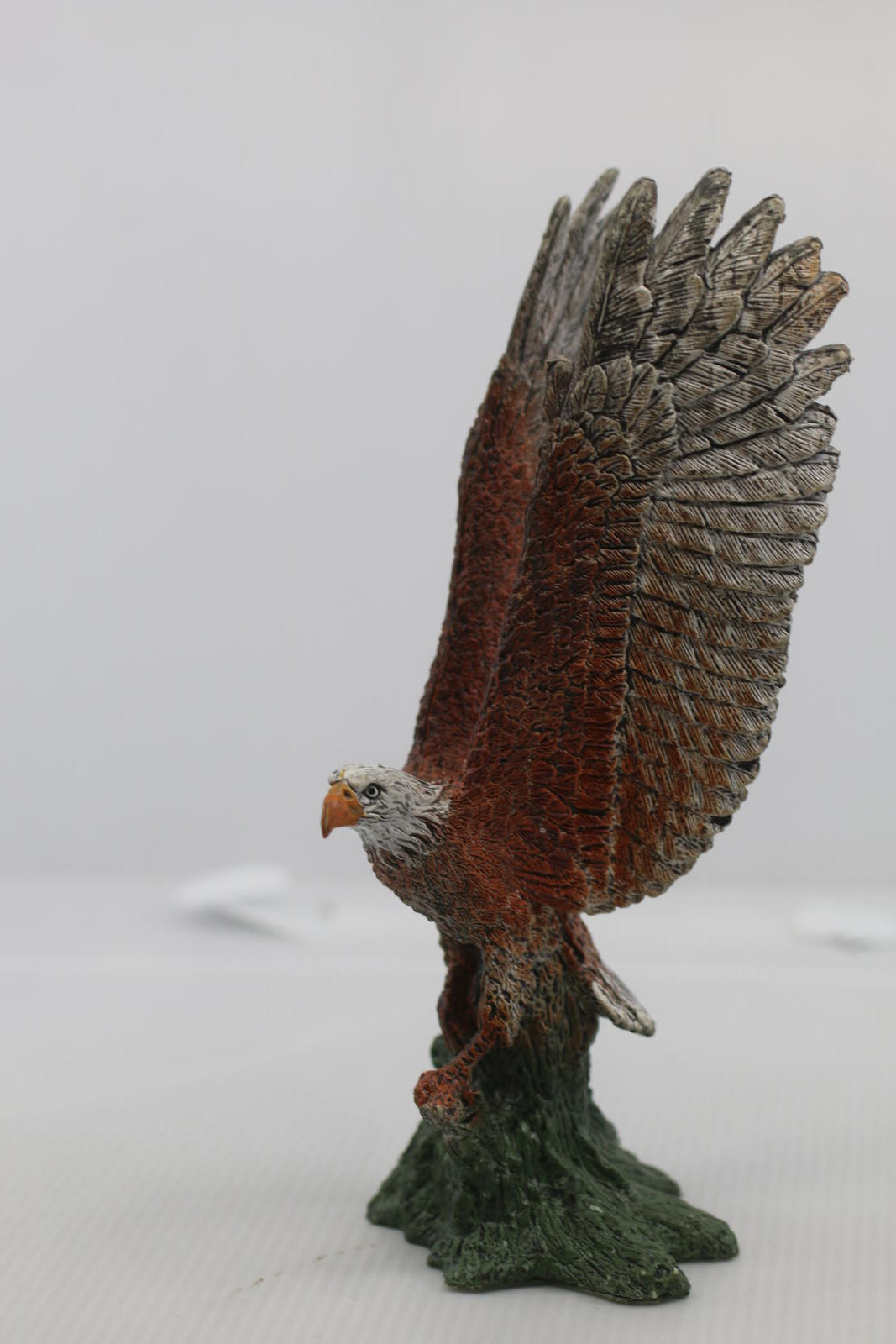 6" Bald Eagle Bird Figure Rubber Replica Model Mamejo Nature AAA Brand
