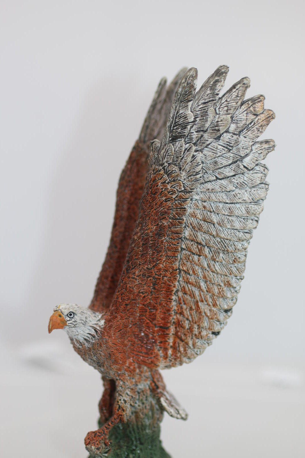 6" Bald Eagle Bird Figure Rubber Replica Model Mamejo Nature AAA Brand