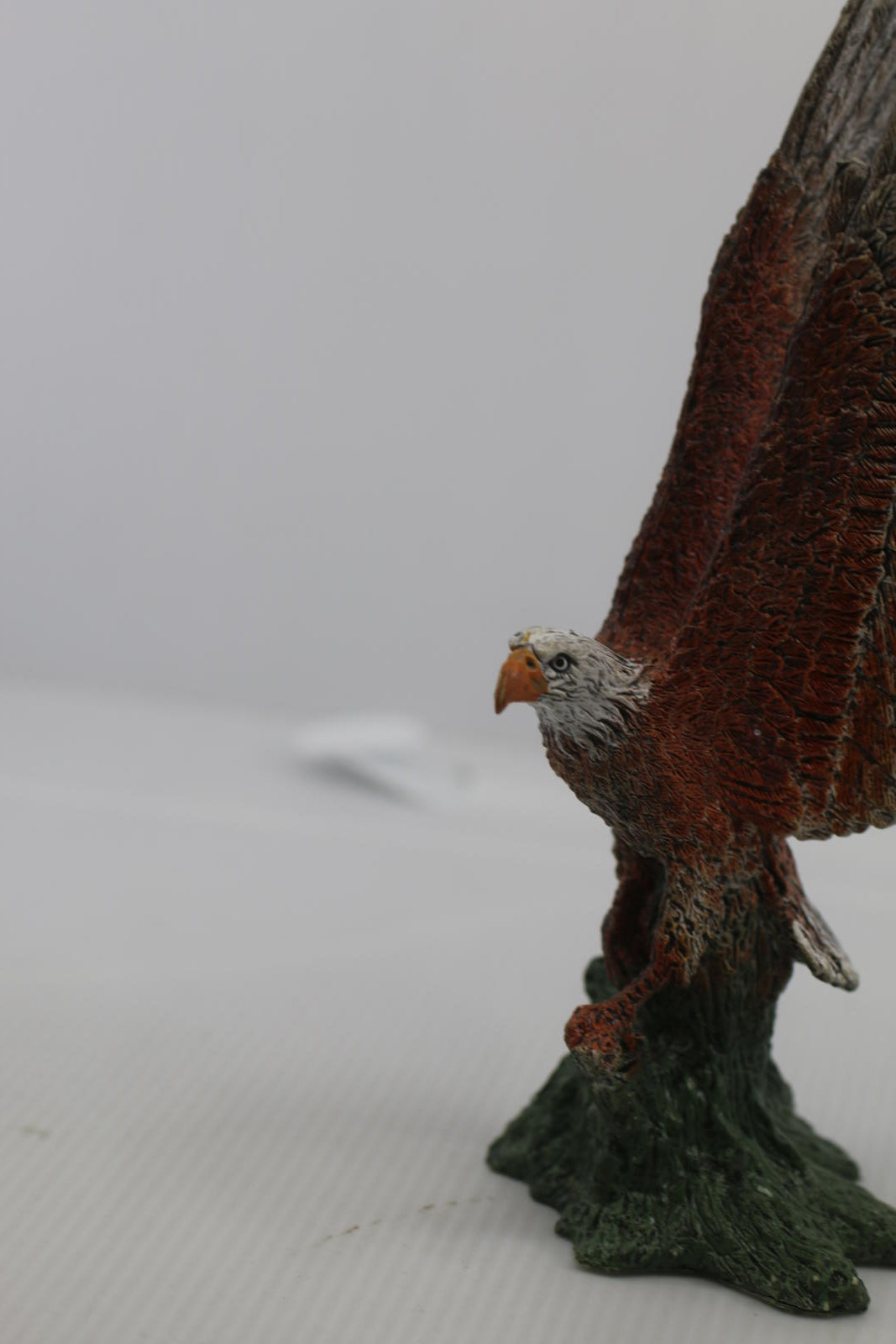 6" Bald Eagle Bird Figure Rubber Replica Model Mamejo Nature AAA Brand