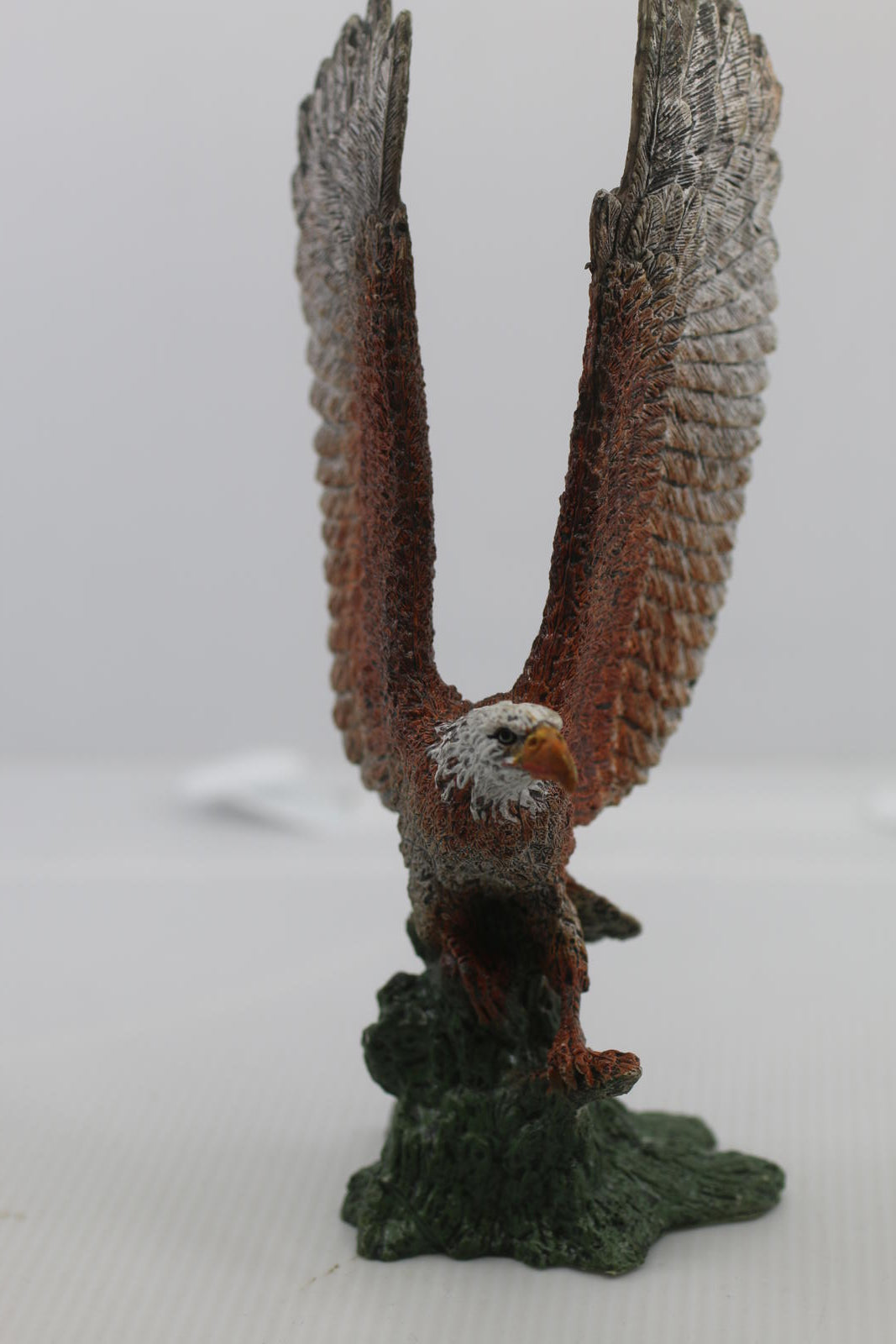 6" Bald Eagle Bird Figure Rubber Replica Model Mamejo Nature AAA Brand