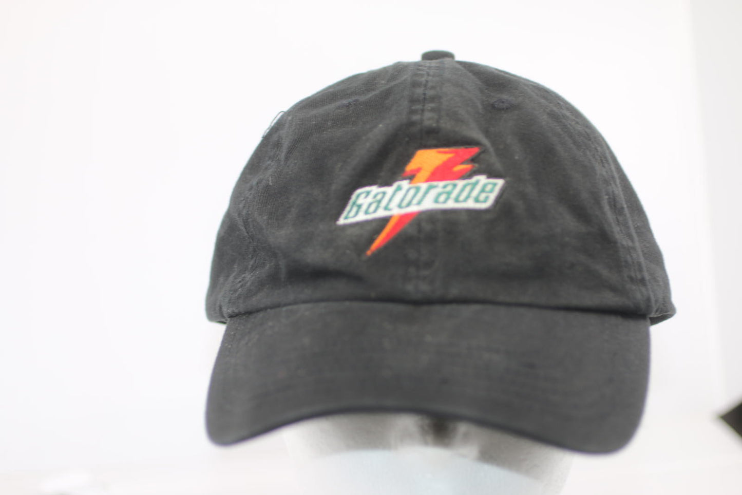 Vintage Gatorade Black Baseball Cap – Lightning Bolt Logo