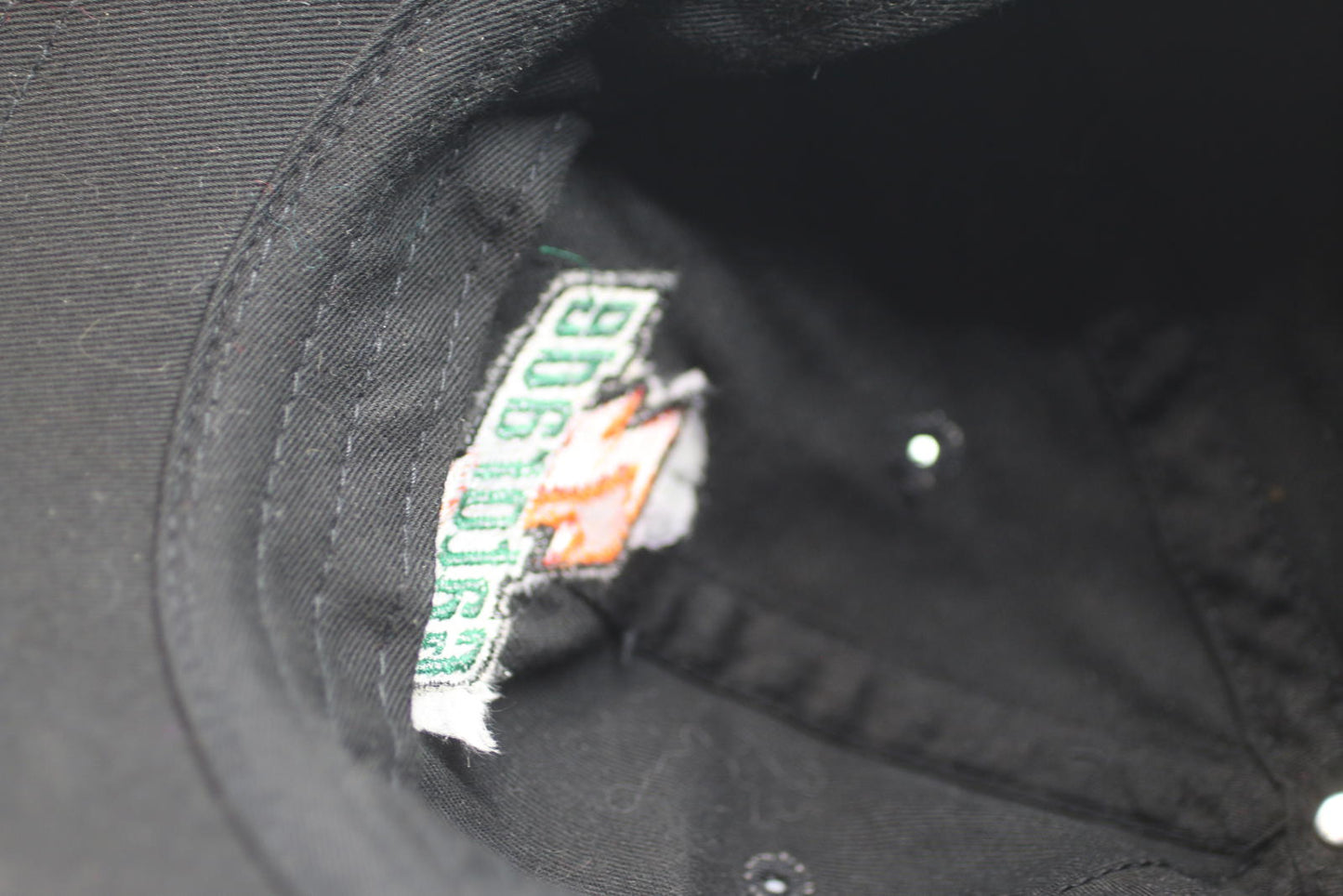 Vintage Gatorade Black Baseball Cap – Lightning Bolt Logo
