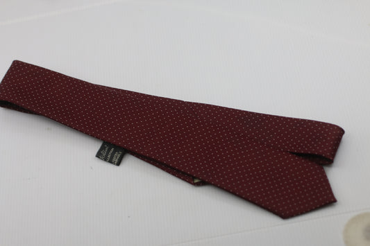 Batolini colletion 100% Polyester Red w/ white dot tie