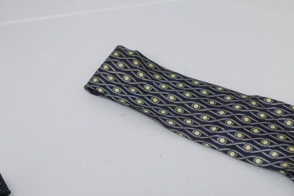 Imported by Florence silk  100% Polyester made in Myanmar tie